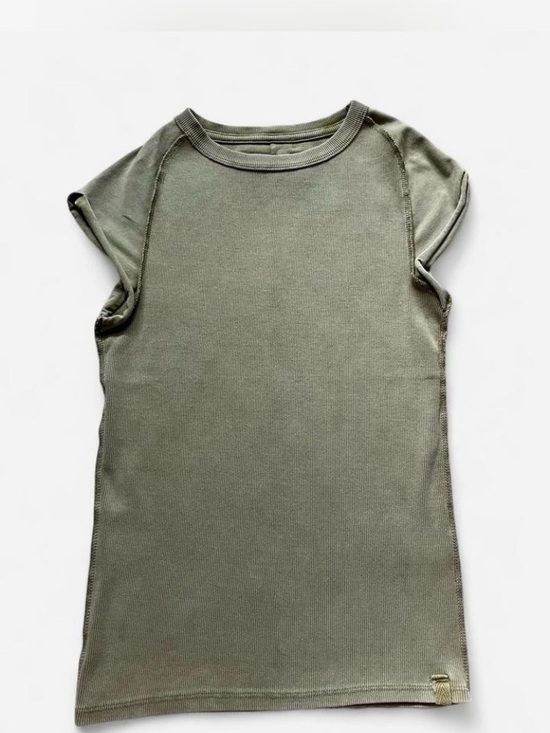 Free People Tops - Free People We The Free Olive Ribbed Baby Tee size S